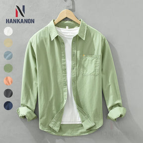 Hankanon Men's Long Sleeve Shirt