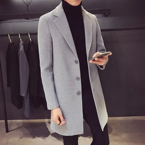 Punk Casual Men's Waterproof Coat