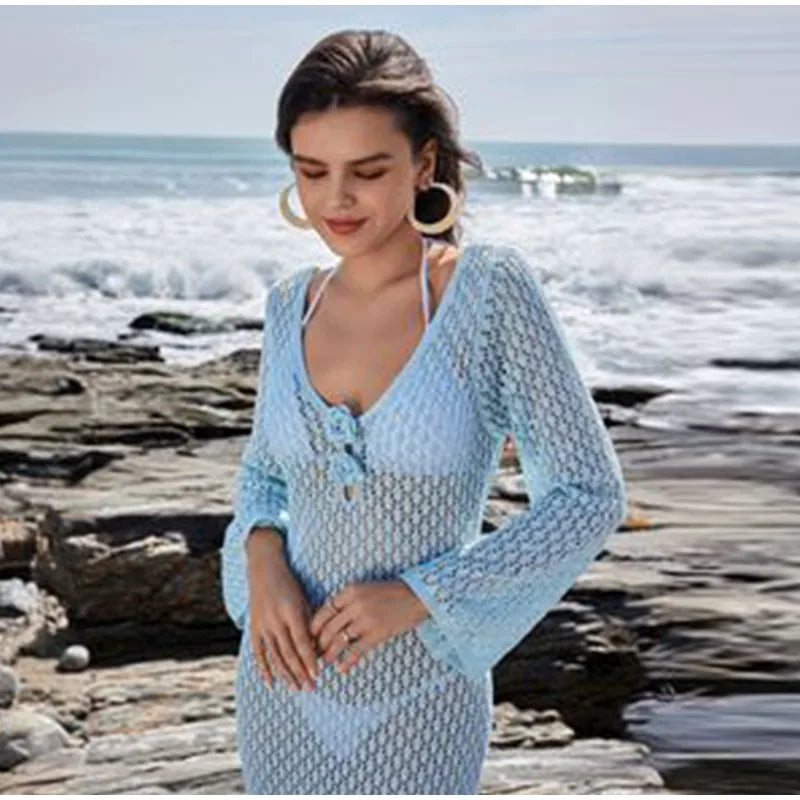 Slim fashion Beachwear Dress
