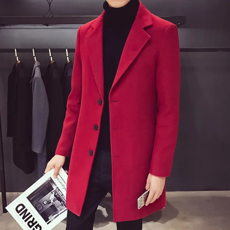 Punk Casual Men's Waterproof Coat