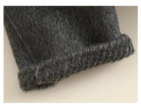 Double Sided Wool Coat Long Handmade Wool Woolen Coat