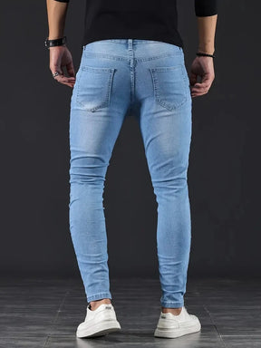 Stretch Skinny Jeans Pencil Pants