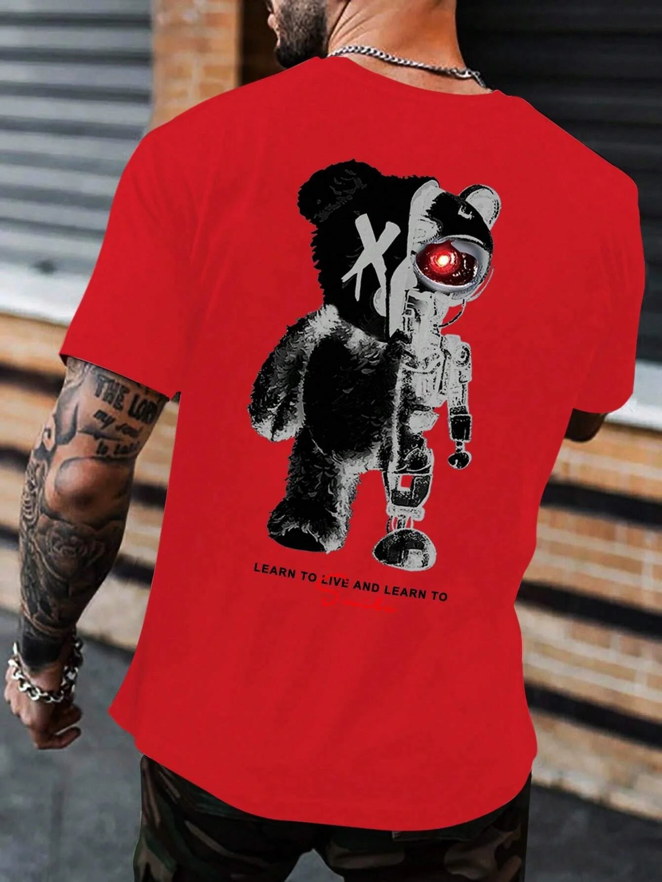 Hight Street Bear Cotton Shirt