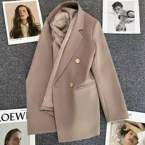 Versatil women's slim fit blazer coat