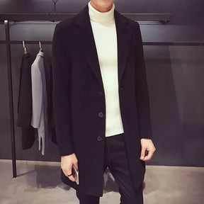 Punk Casual Men's Waterproof Coat