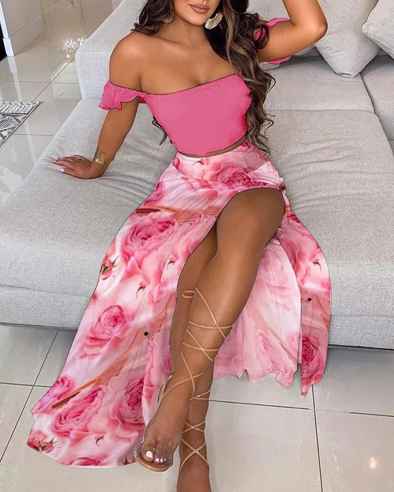 Casual Versatile Dress Set