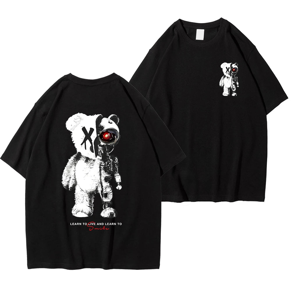 Hight Street Bear Cotton Shirt