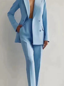 Women's Skinny Blazer Set