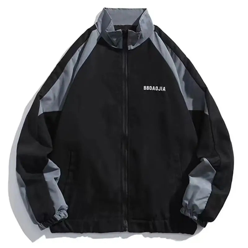Men's Hip Hop Varsity Jacket High Street Windbreaker