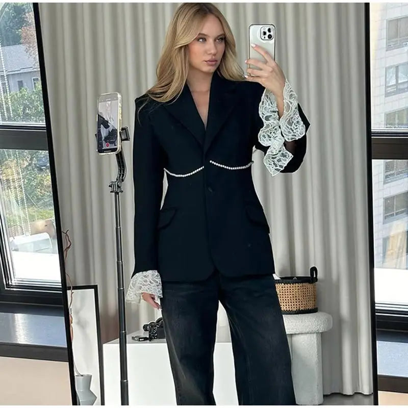 Women's Corselet Blazer Coat
